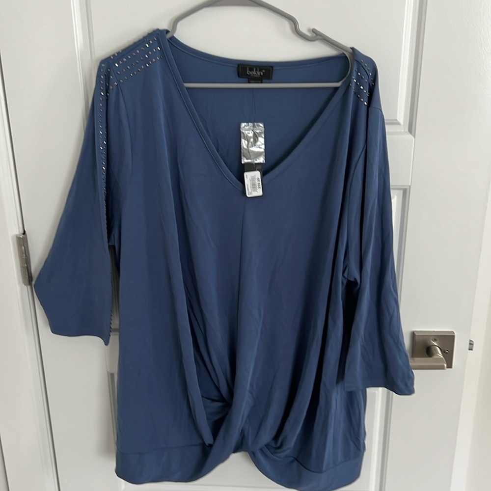 Bellini studded blouse